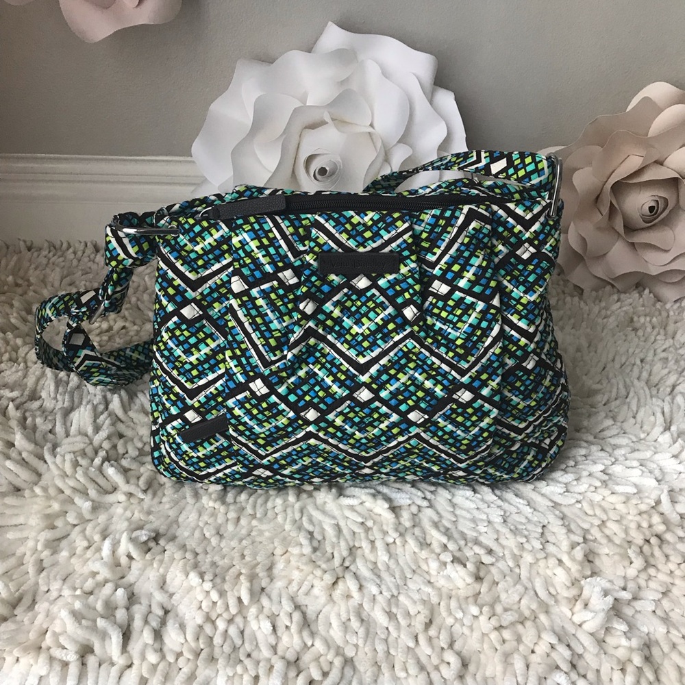 Vera Bradley Hadley Medium Crossbody Rainforrest
